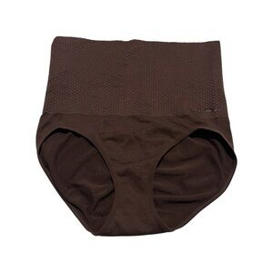 Gently Used | Kathy Ireland Brown Seamless Shapewear Brief Sz 3X